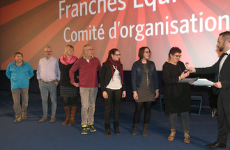 Le comité d'organisation du Franches Equi Trail (prix de la République et Canton du Jura)