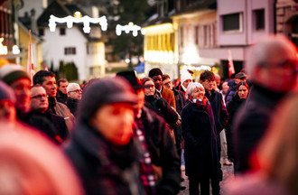 KEYPIX - SCHWEIZ KANTONSWECHSEL JURA STADT MOUTIER FEIER