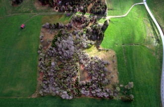 Vue aérienne à La Brévine