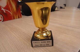 La première coupe gagnée par Jacques Cornu