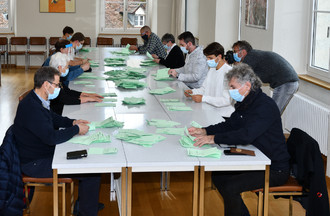 Elections cantonales : dépouillement à Delémont