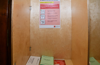 Elections cantonales : bureau de vote de Delémont