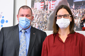 Didier Spies et Brigitte Favre