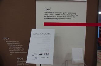 Les meubles Leitenberg de La Chaux-de-Fonds organisent une exposition à l'occasion de leur 125ème anniversaire.