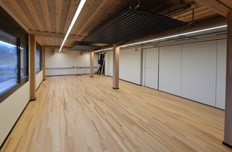 Une salle de conférence