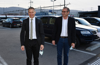 David Eray et Thomas Schaffter