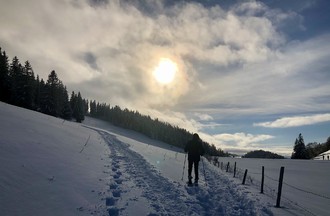 Belle promenade de Valérie d'Évilard