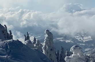 En balade au Chasseral avec Liliane