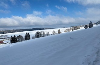 Jocelyne en balade aux Franches-Montagnes