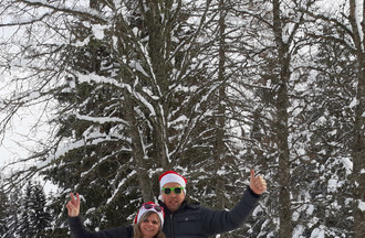 Thierry est plutôt doué en renne des neiges (et Saint-Nicolas)