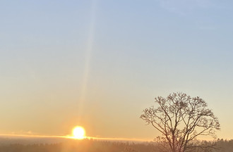 Regula a capturé le soleil à Saignelégier
