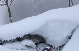 Adrien nous envoie un souvenir d'une balade familiale à Saignelégier