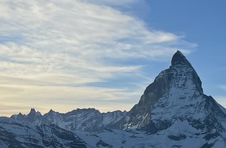 Valérie et la vue imprenable de Gornergrat
