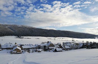 On est prêt pour la descente chez Maude à La Sagne