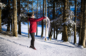 Laurie à la Montagne de Moutier