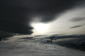 Sophie sur les pistes de Villars-sur-Ollon