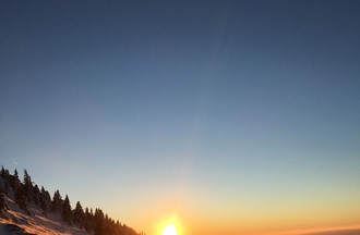 Anouck au Chasseral