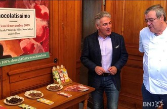 Pierre Walder est le président de Chocolatissimo