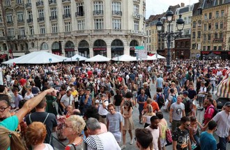 Photo d'Elian, la braderie de Lille