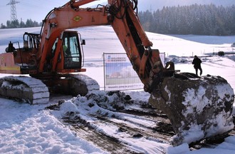 Les premières machines sont déjà sur place