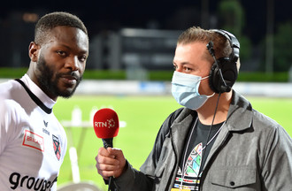 Louis Mafouta au micro de Jean-Paul Picci