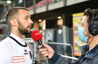 Igor Djuric au micro de Marc Aubert