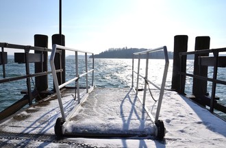 Le ponton de Chavannes