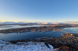 Tromsø d'où est parti le bateau