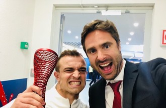 Yannick et Xherdan Shaqiri