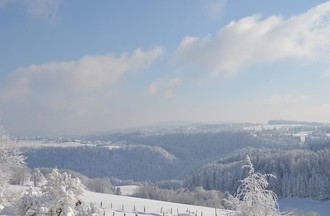 Vue de St-Brais sur Lajoux