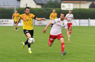 Nolan Erard tente de prendre de vitesse Thomas Lovis