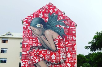 Street art à Papeete