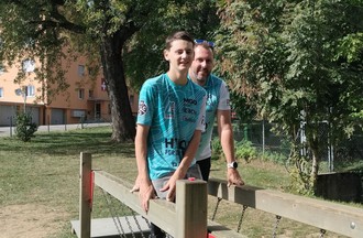 Cédric et son fils Nilan