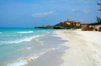La photo gagnante du défi, plage de Cuba