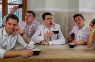 Mike et son groupe Seriously Serious en 2021