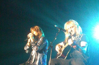 La photo gagnante du défi, choisie par Raphaël, le groupe Gotthard avec le chanteur Steve Lee