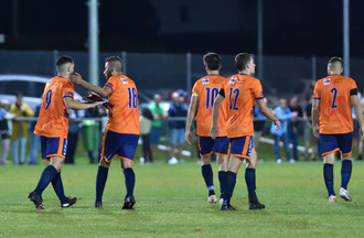 La joie du FC Ajoie-Monterri