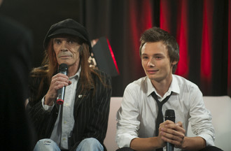 Jessie et son papa Bernie Constantin