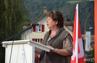 Fabienne Kühn, membre d'UNIA