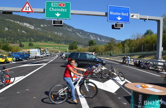 Journée portes ouvertes sur l'A16 à Moutier