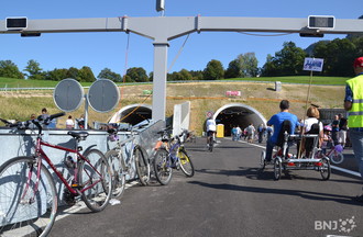 Journée portes ouvertes sur l'A16 à Moutier