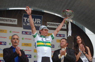 Le vainqueur de l'étape, Michael Hepburn