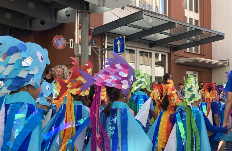 Cortège des promotions à La Chaux-de-Fonds