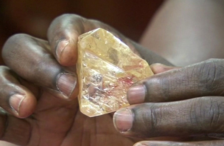 Découverte d'un diamant exceptionnel en Sierra Leone