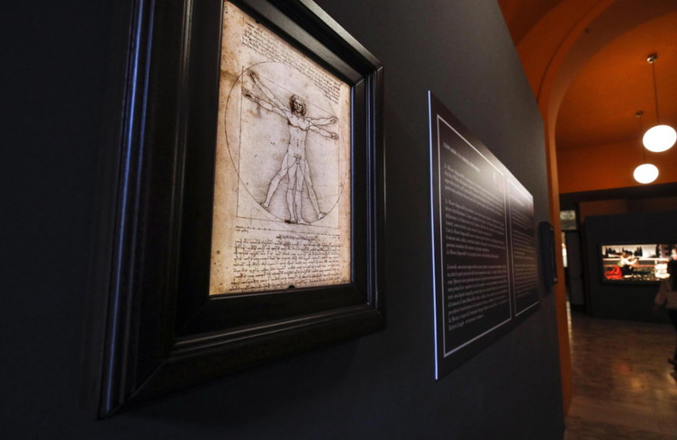 Exposition De Vinci: l'Italie suspend le prêt de l'Homme de Vitruve