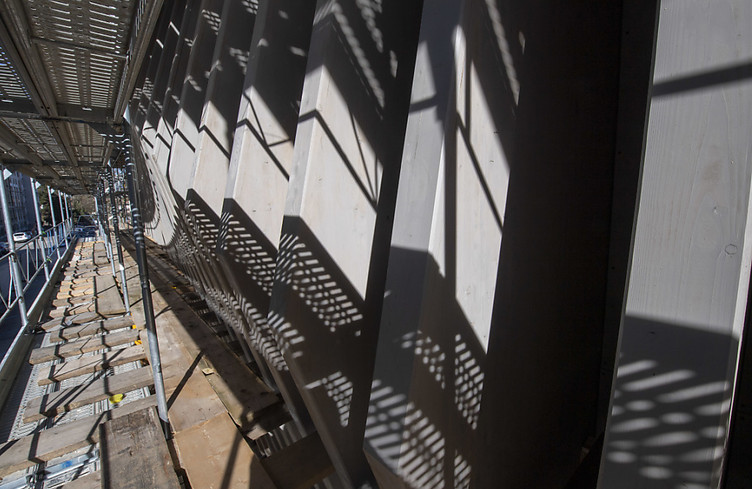 Encore en chantier, le Pavillon de la danse se dévoile aux Genevois