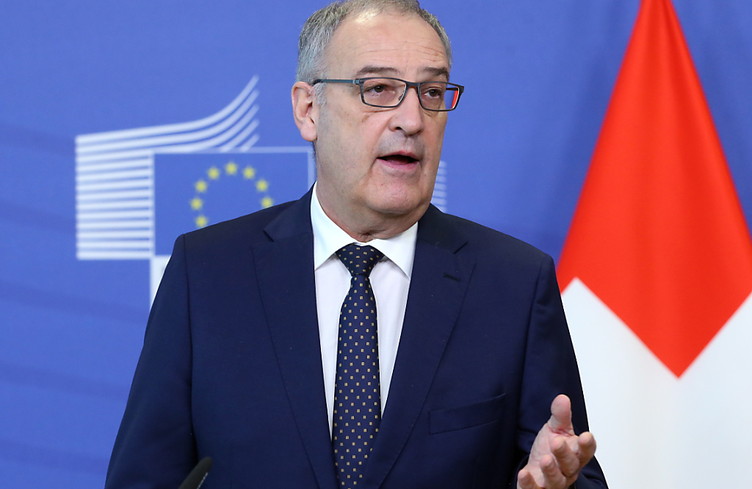 Les négociations avec l'UE n'ont pas encore échoué, dit Parmelin