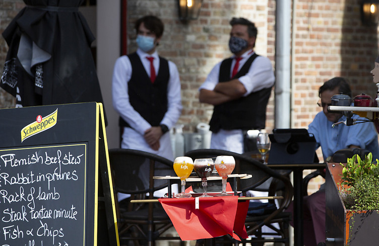 La Belgique rouvre ses terrasses sous une météo capricieuse