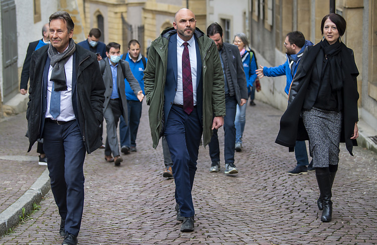 Conseil d'Etat: les trois PLR en tête (tendance)