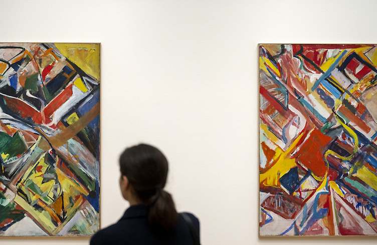 Rétrospective Shirley Jaffe au Kunstmuseum de Bâle